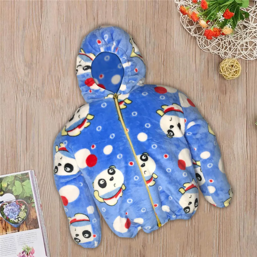 02 - Fleece Hooded Zipper Jacket - HBB