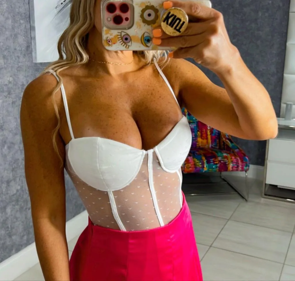 9238 Corset lace bodysuit
