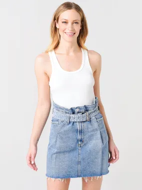 Agolde Women's Rib Tank Bodysuit