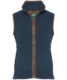 ALAN PAINE Aylsham Mens Fleece Gilet - Blue Steel
