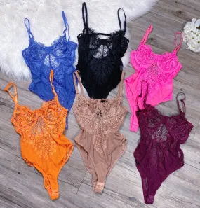 Anthea Bodysuit - Brown