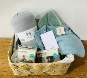 Babu Winter Baby Hamper with Merino Wool Gum drop Bodysuit