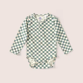 Baby Bodysuit - Check