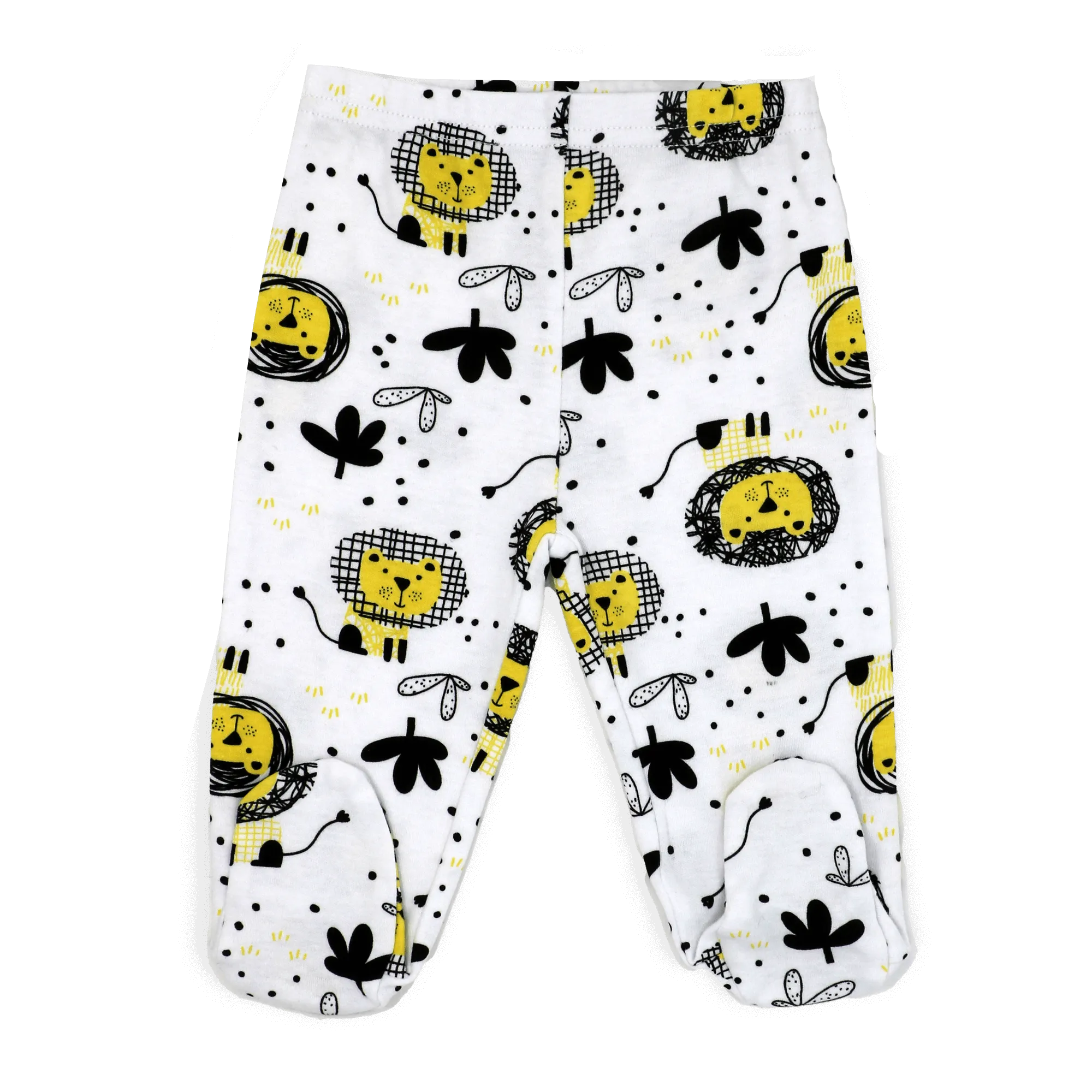 Baby Boy's Footed Jogger Set - Lion