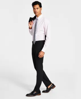 Ben Sherman Men's Skinny Fit Suit Dress Pants Black 36 x 30