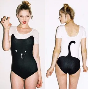 Black Cat Bodysuit