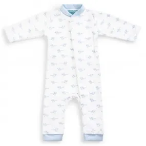 Blue Mouse Romper: Without feet