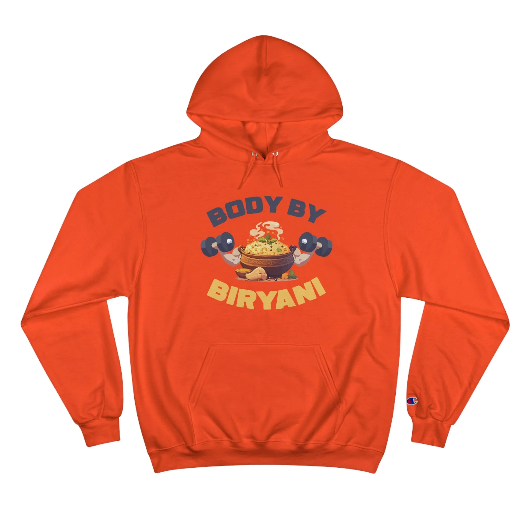 Body By Biryani Champion Hoodie