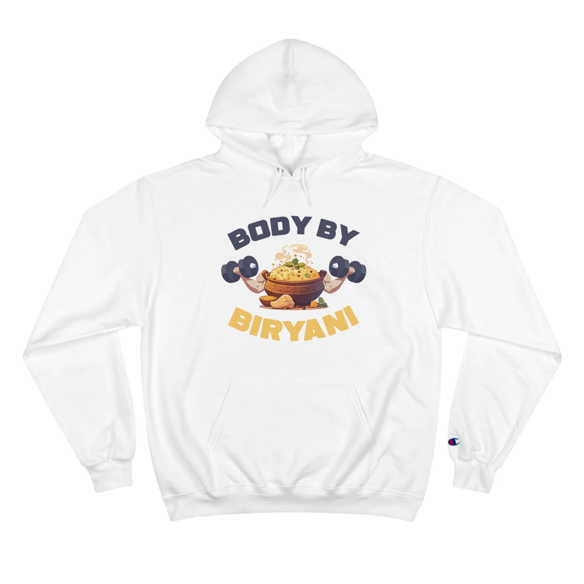 Body By Biryani Champion Hoodie