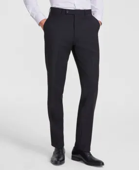Calvin Klein Mens Slim fit Dress Pants 38 / 32 Grey Solid Stretch