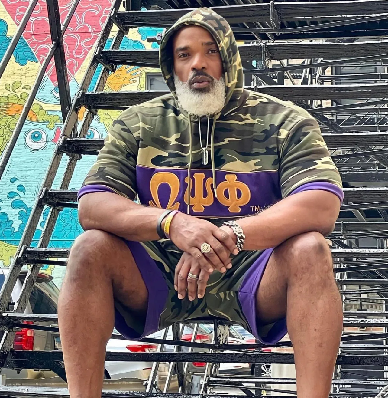 Camo Omega SS Hoodie