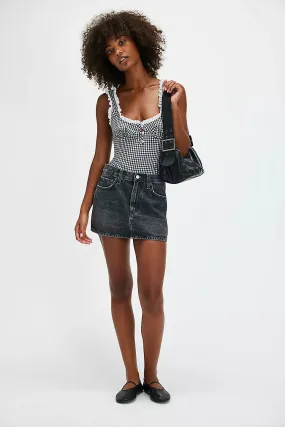 Cassie Bodysuit-Black/White