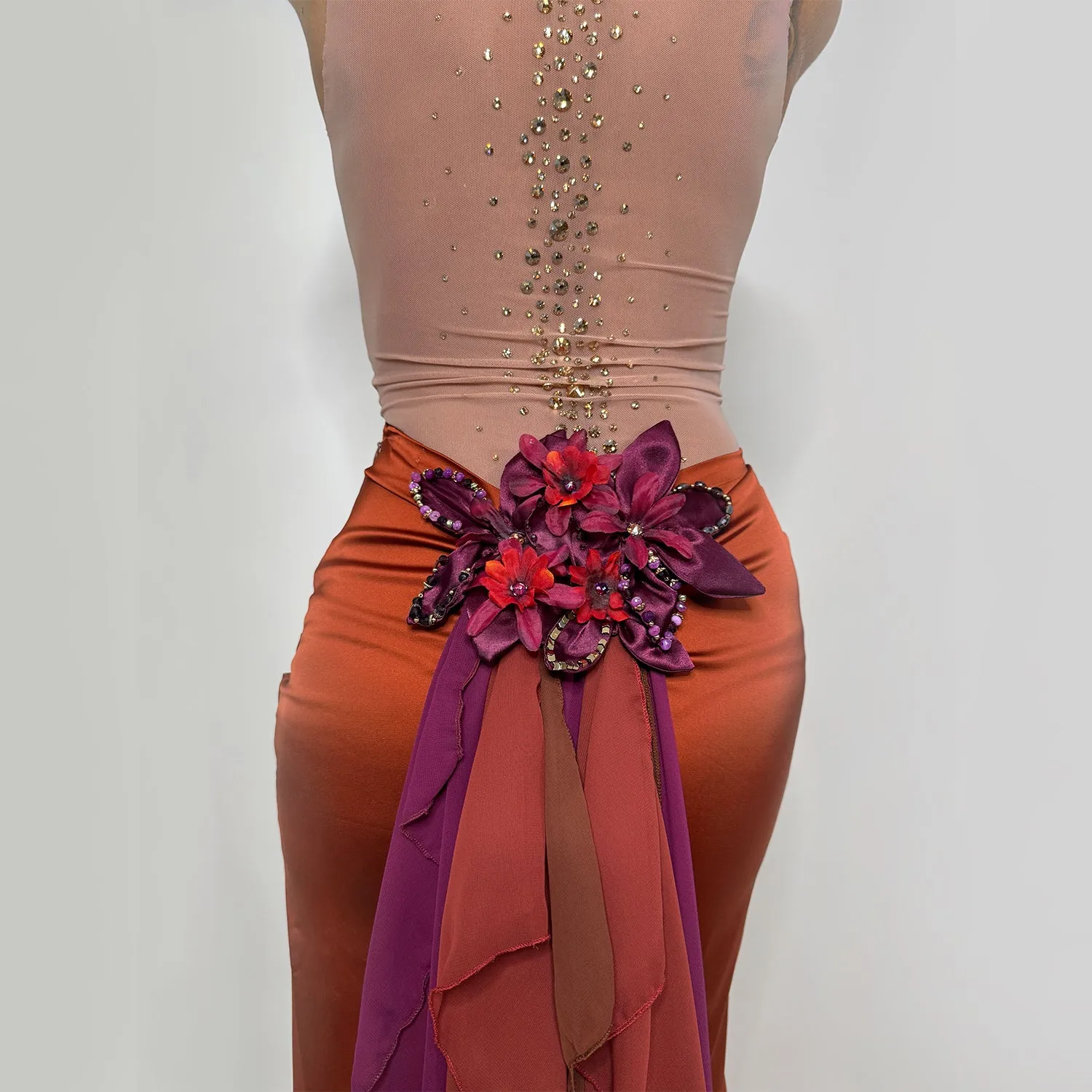 Celestial Ember Gown Evening Wear Separates Ballet Inspired Prom Dress