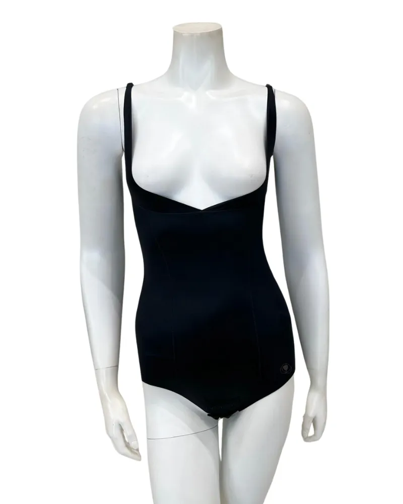 Chantelle Black Basic Shaping Open Bust Bodysuit
