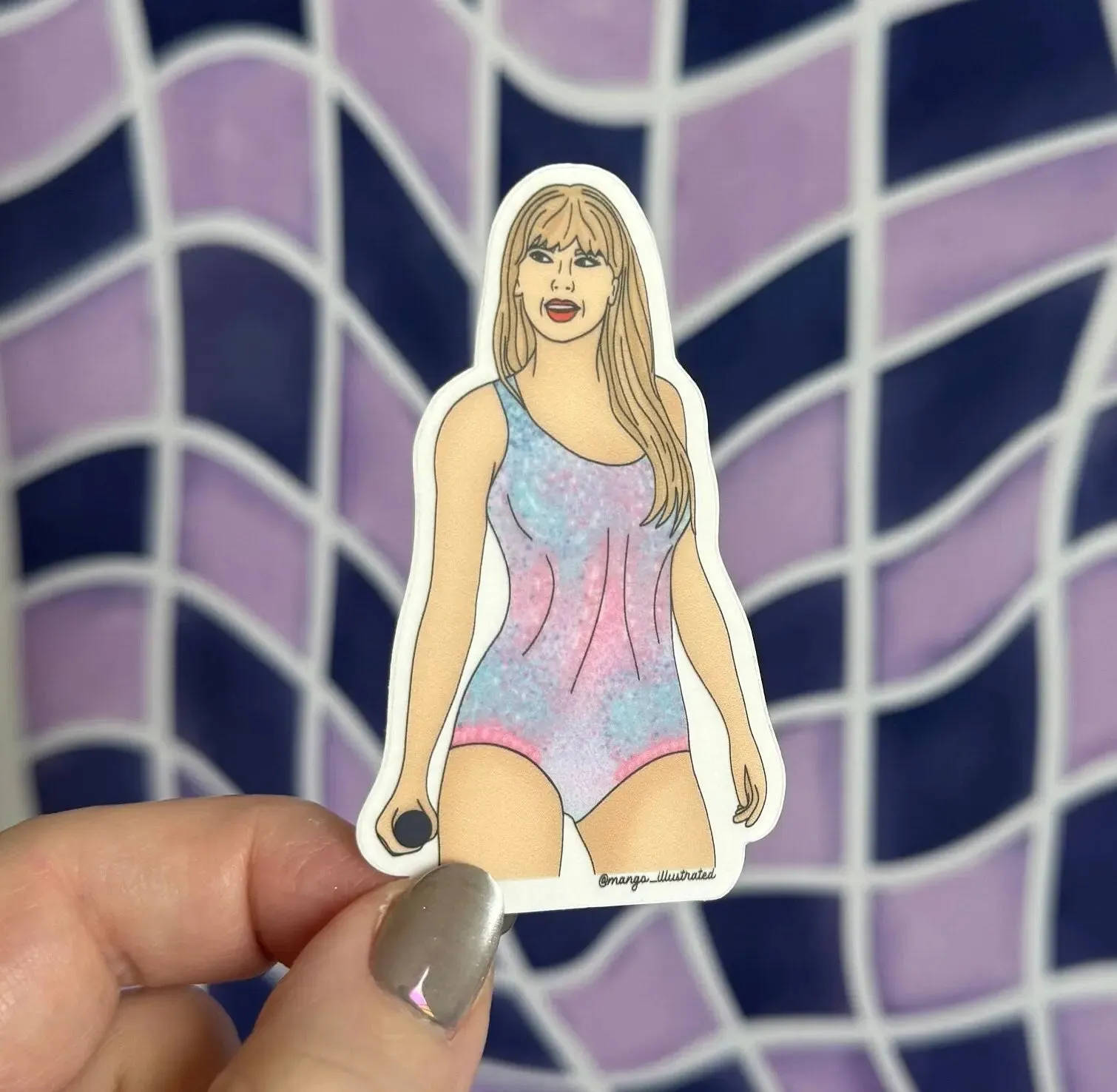 CLEAR Eras Tay sticker