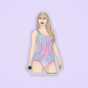 CLEAR Eras Tay sticker