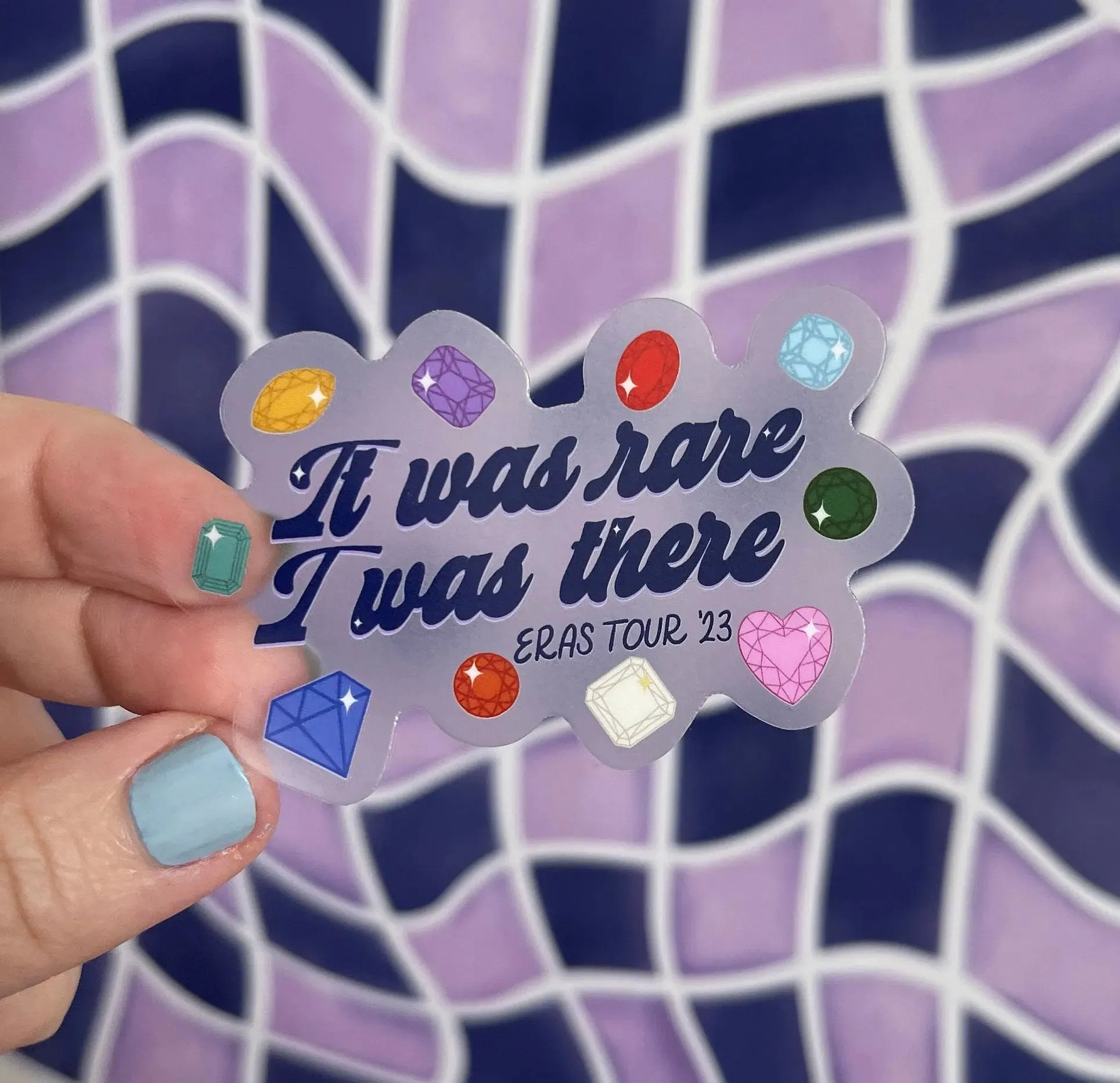 CLEAR It was rare I was there Eras tour memory sticker