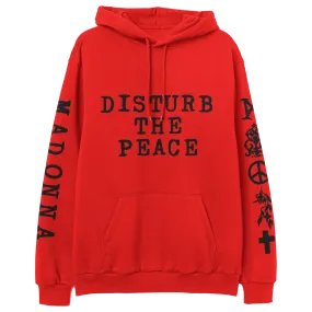 Disturbe The Peace Red Pullover Hoodie