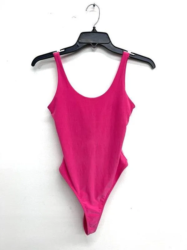 Double Layer Tank Thong Bodysuit