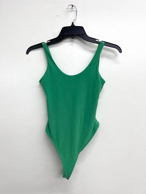 Double Layer Tank Thong Bodysuit