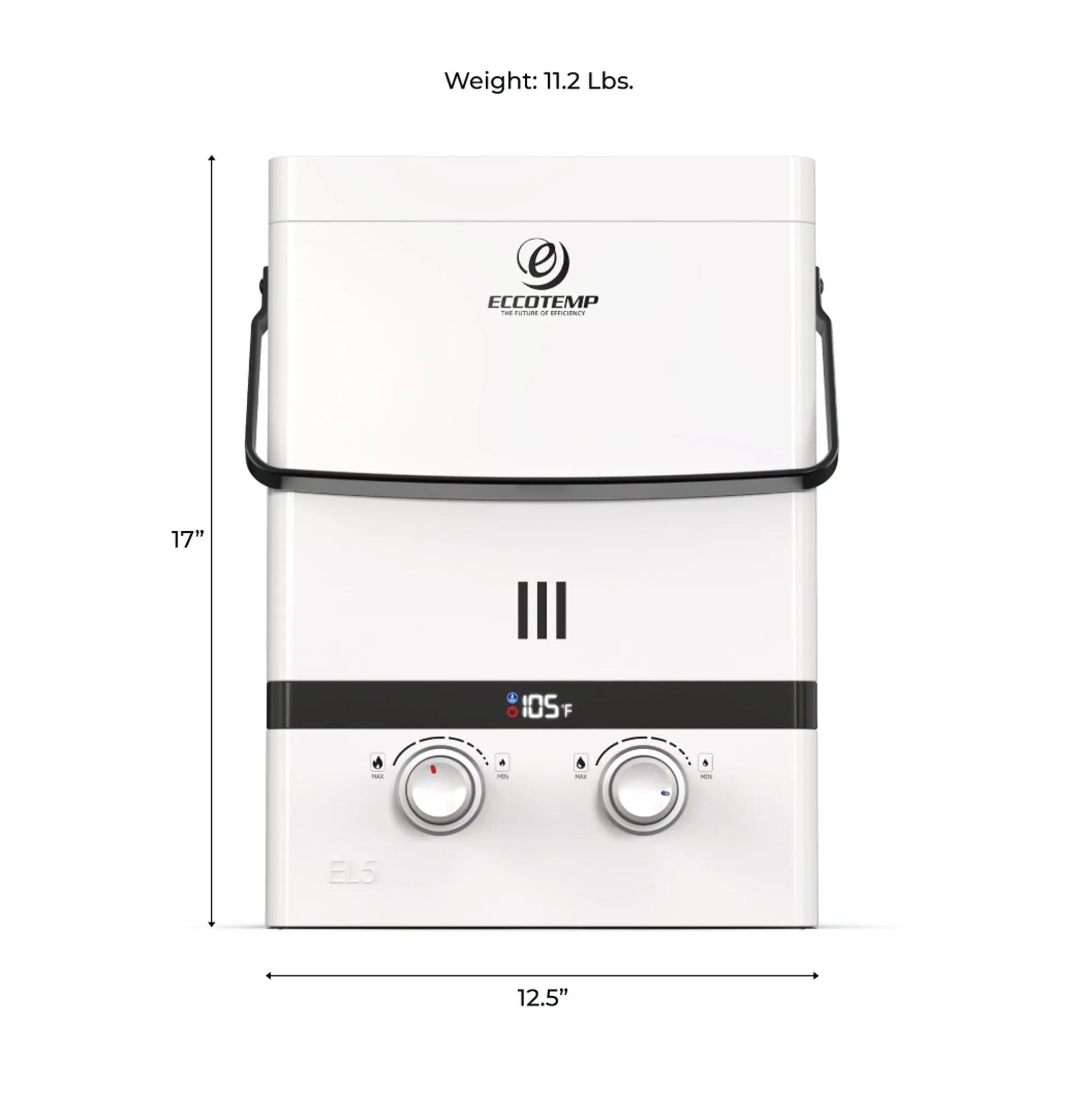 Eccotemp Luxe Portable Tankless Water Heater 1.5 GPM