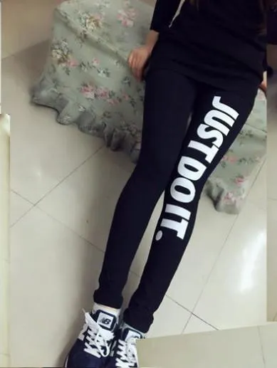 Female Fitness Leggings With Print