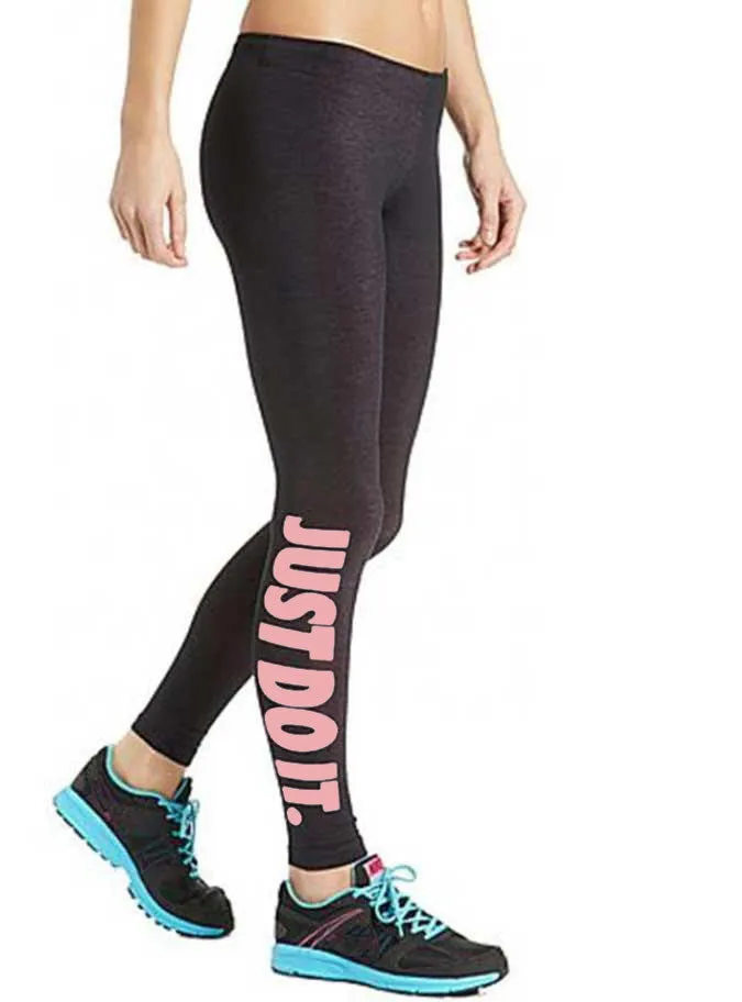 Female Fitness Leggings With Print