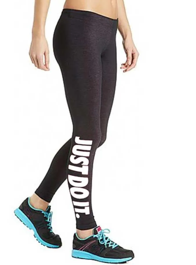 Female Fitness Leggings With Print