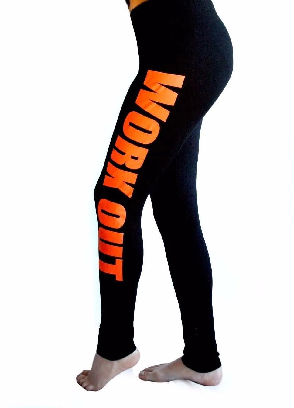 Female Fitness Leggings With Print