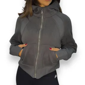 Fleeced Jacket - Graphite Grey