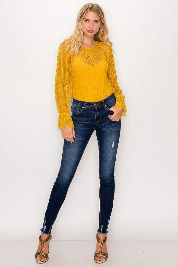 Floral Lace Bodysuit