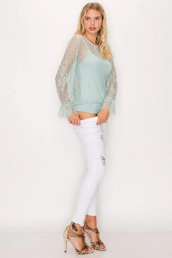 Floral Lace Bodysuit