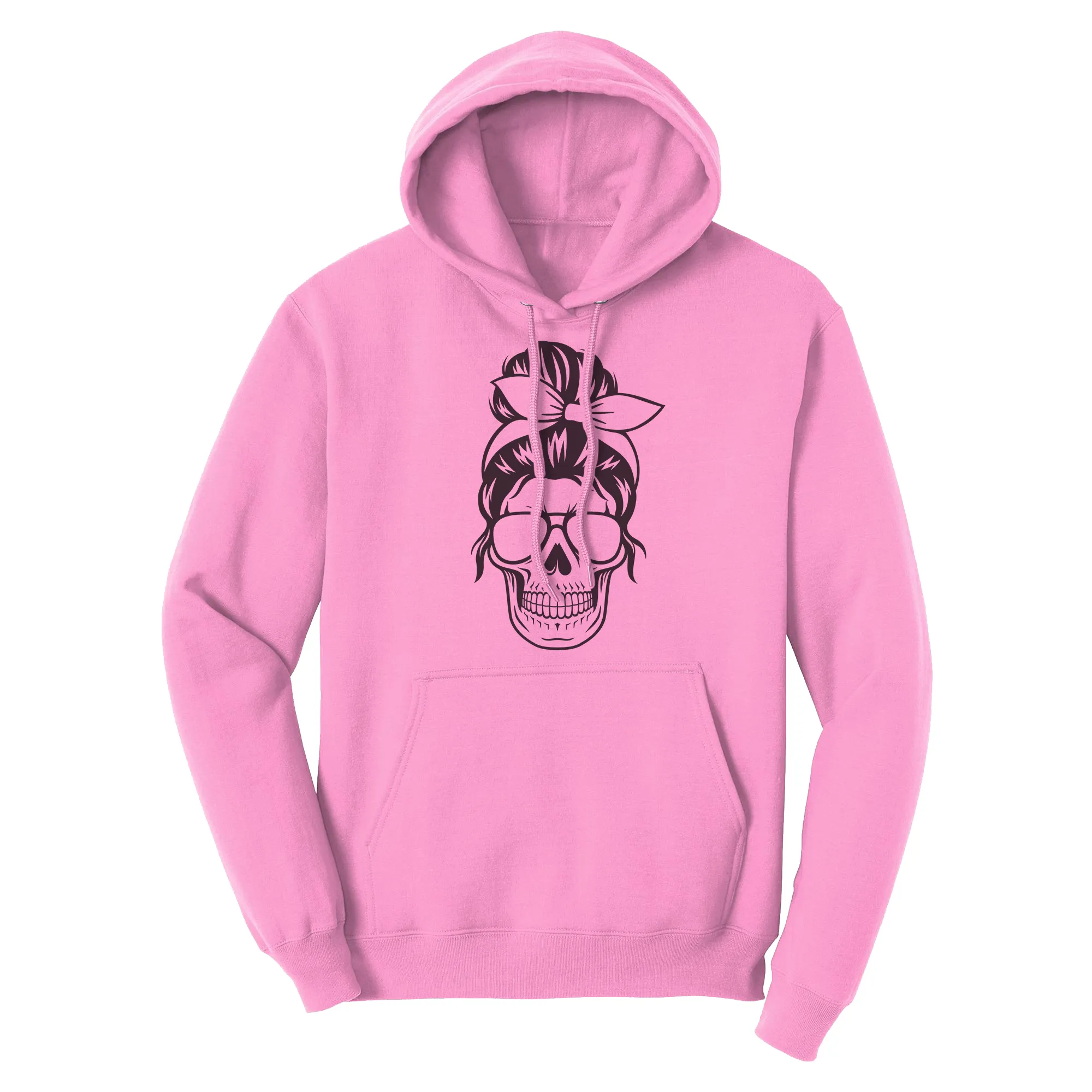 Girl Skull Blacked Out