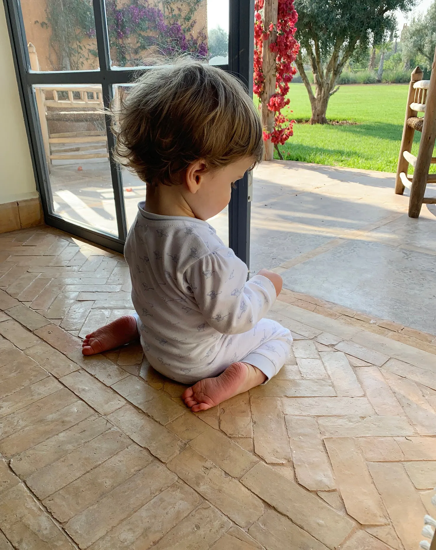 Grey Mouse Romper: Without feet