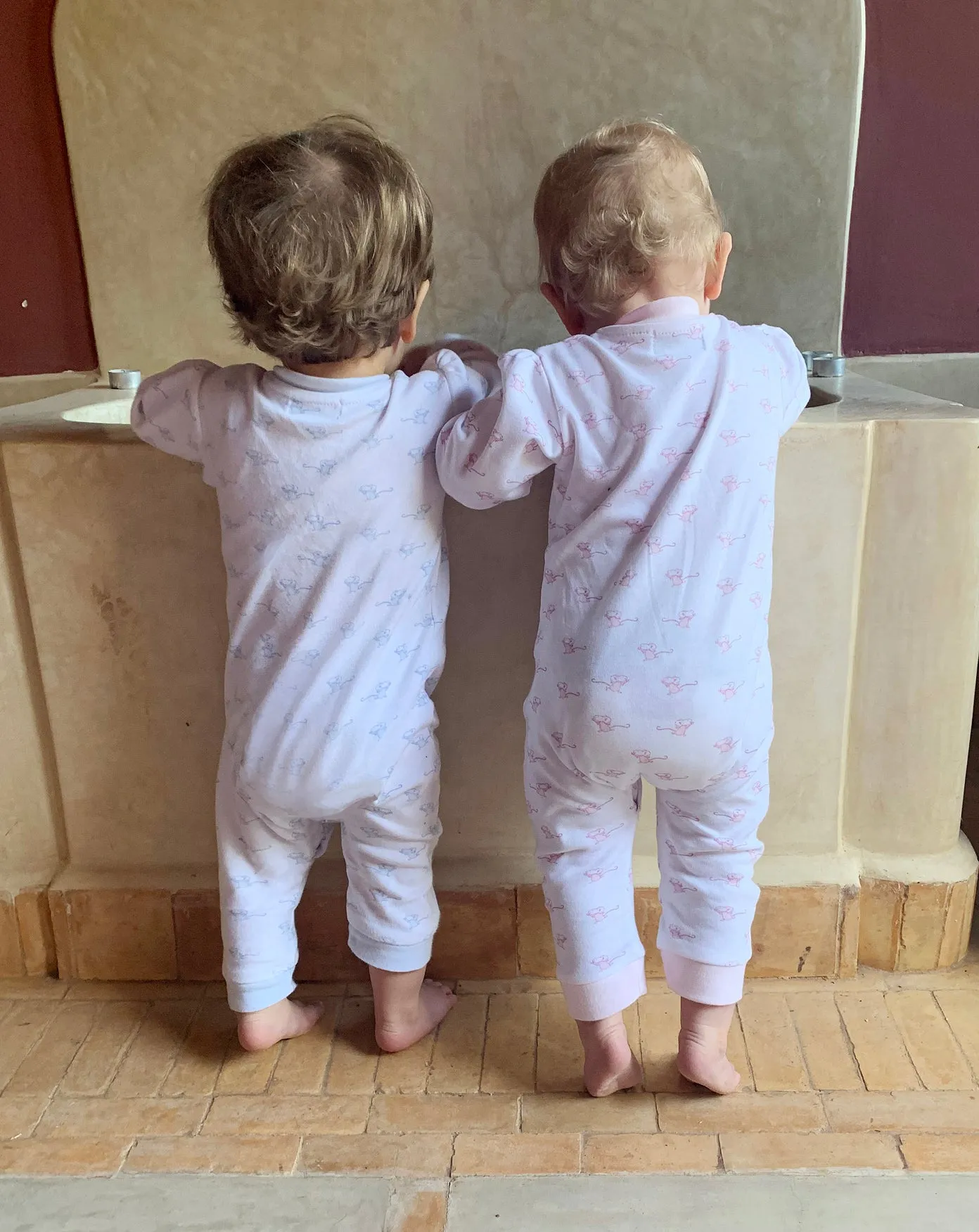 Grey Mouse Romper: Without feet