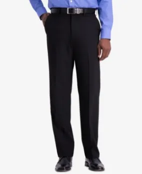 Haggar Mens Classic fit Dress Pants 36 / 29 Black