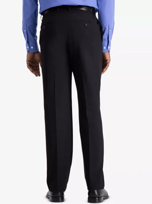 Haggar Mens Classic fit Dress Pants 36 / 29 Black