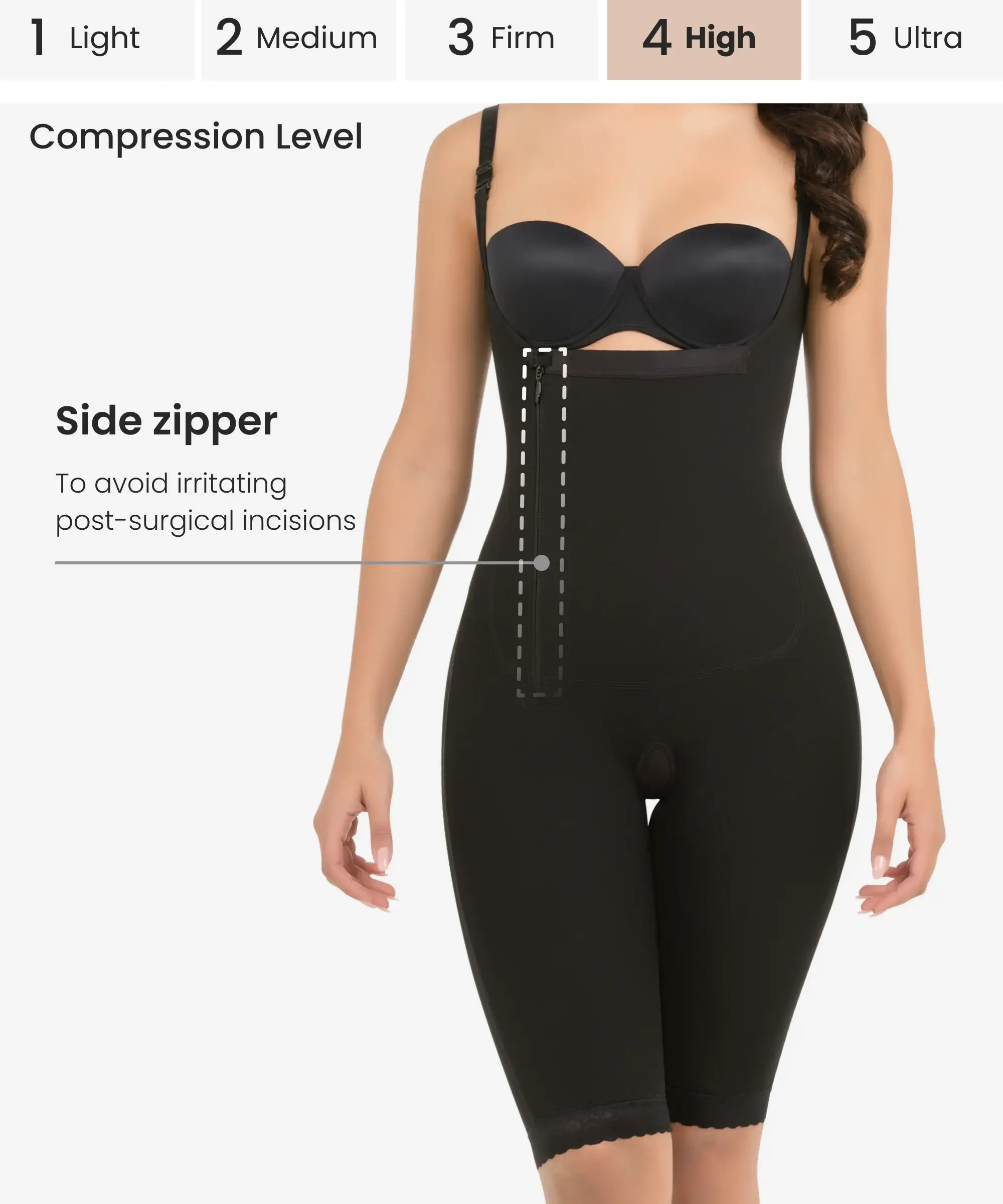 High compression full body shaper - Style 437