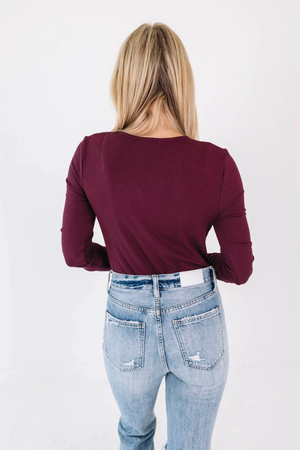 Keep Moving Bodysuit - Plum