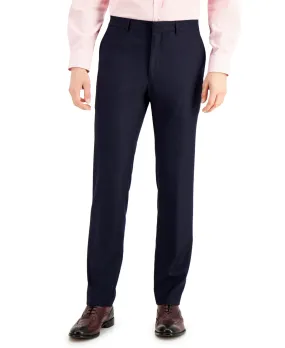 Kenneth Cole Reaction Mens Slim fit Dress Pants 38 / 32 Blue Solid