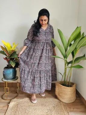 Kusha Cotton Maxi Dress