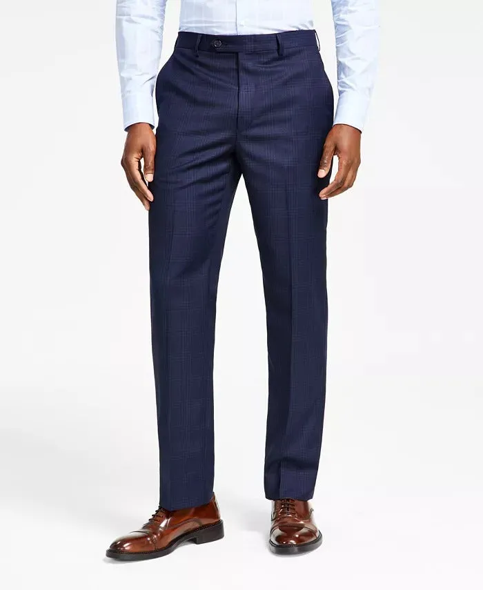 Lauren Ralph Lauren Men's Classic Fit Suit Dress Pants Blue Plaid 32 x 30