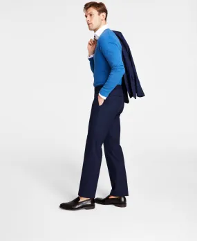 Michael Kors Mens Classic fit Dress Pants 40 / 32 Blue Solid