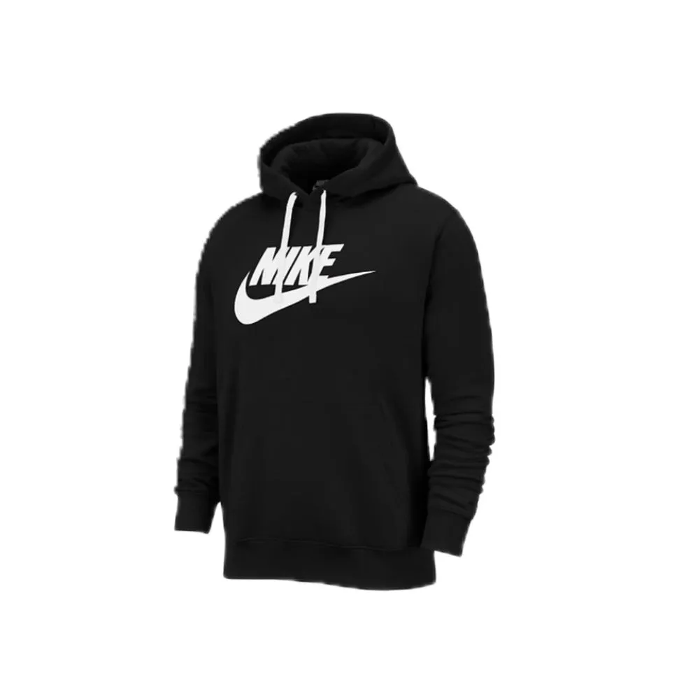 Nike Men's Hoodie Sportswear Club Fleece Active Graphic Pullover Sweatshirt