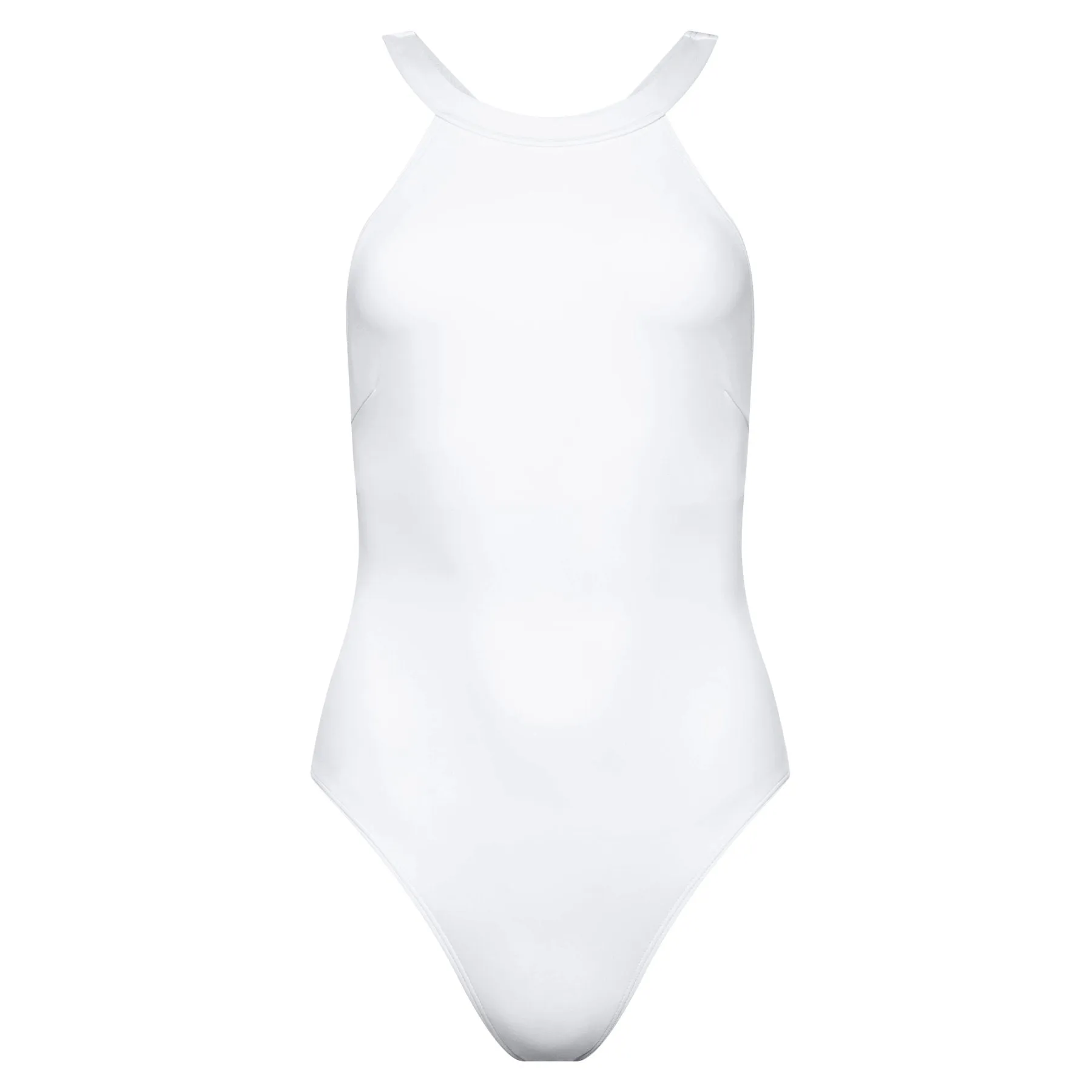 Olympic one-piece swimsuit white