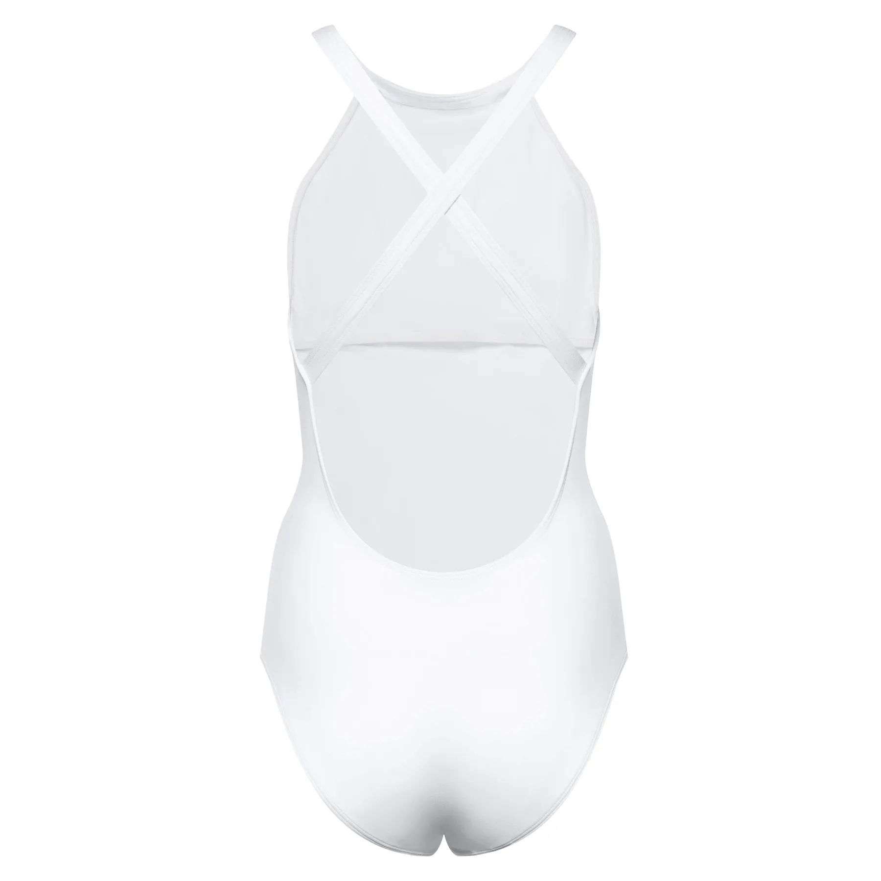 Olympic one-piece swimsuit white