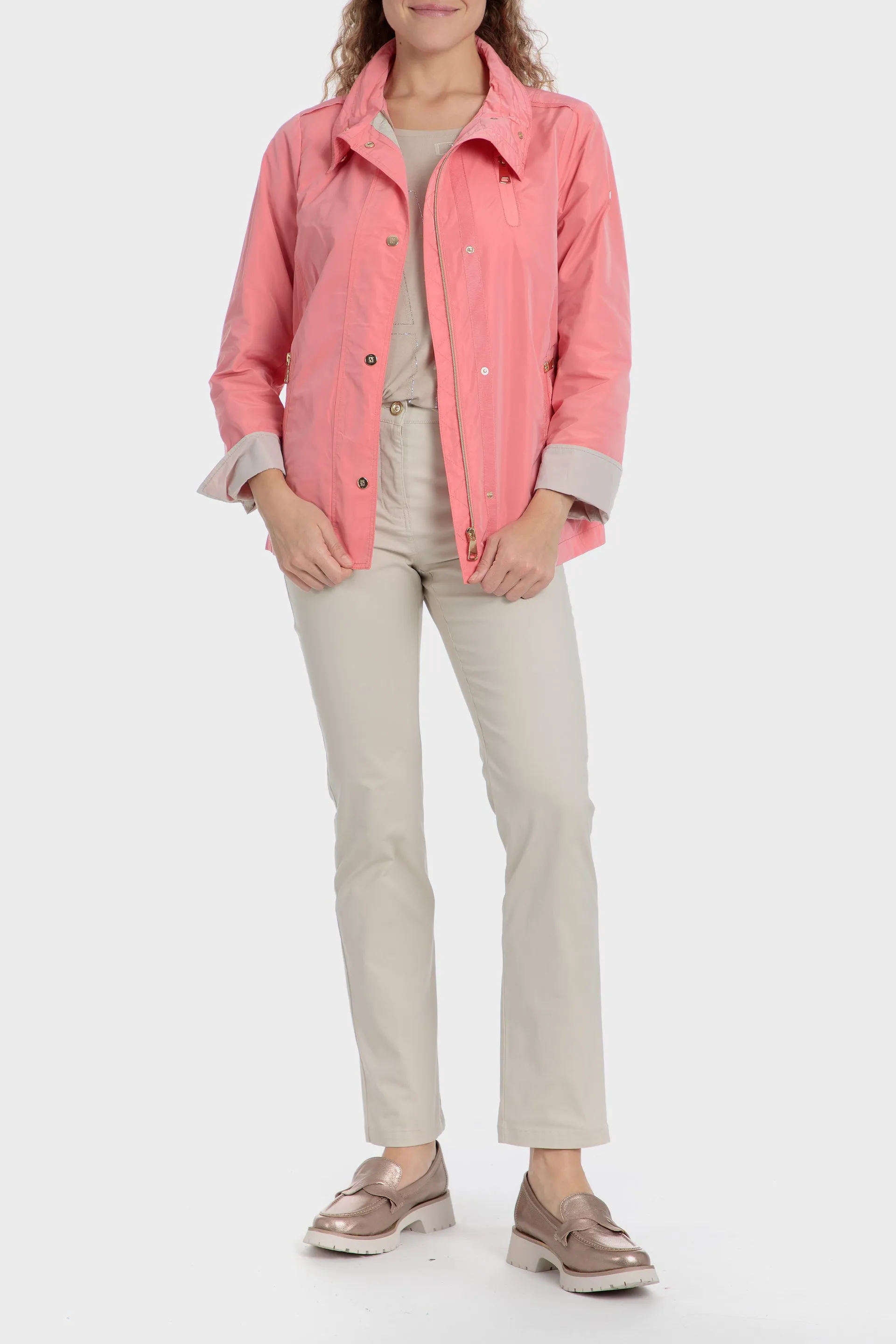 Parka with pockets