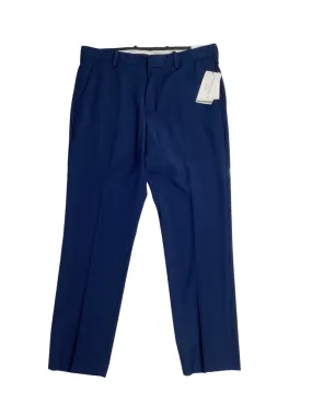 Perry Ellis Portfolio Men's Modern Fit Suit Dress Pants Estate Blue 34 x 32