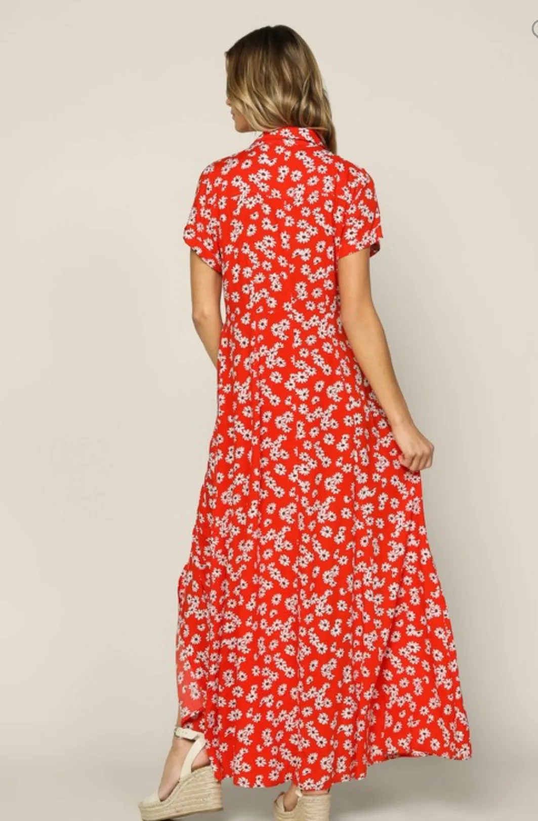 Poppy Floral Maxi Dress