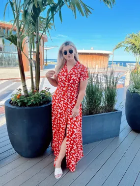Poppy Floral Maxi Dress